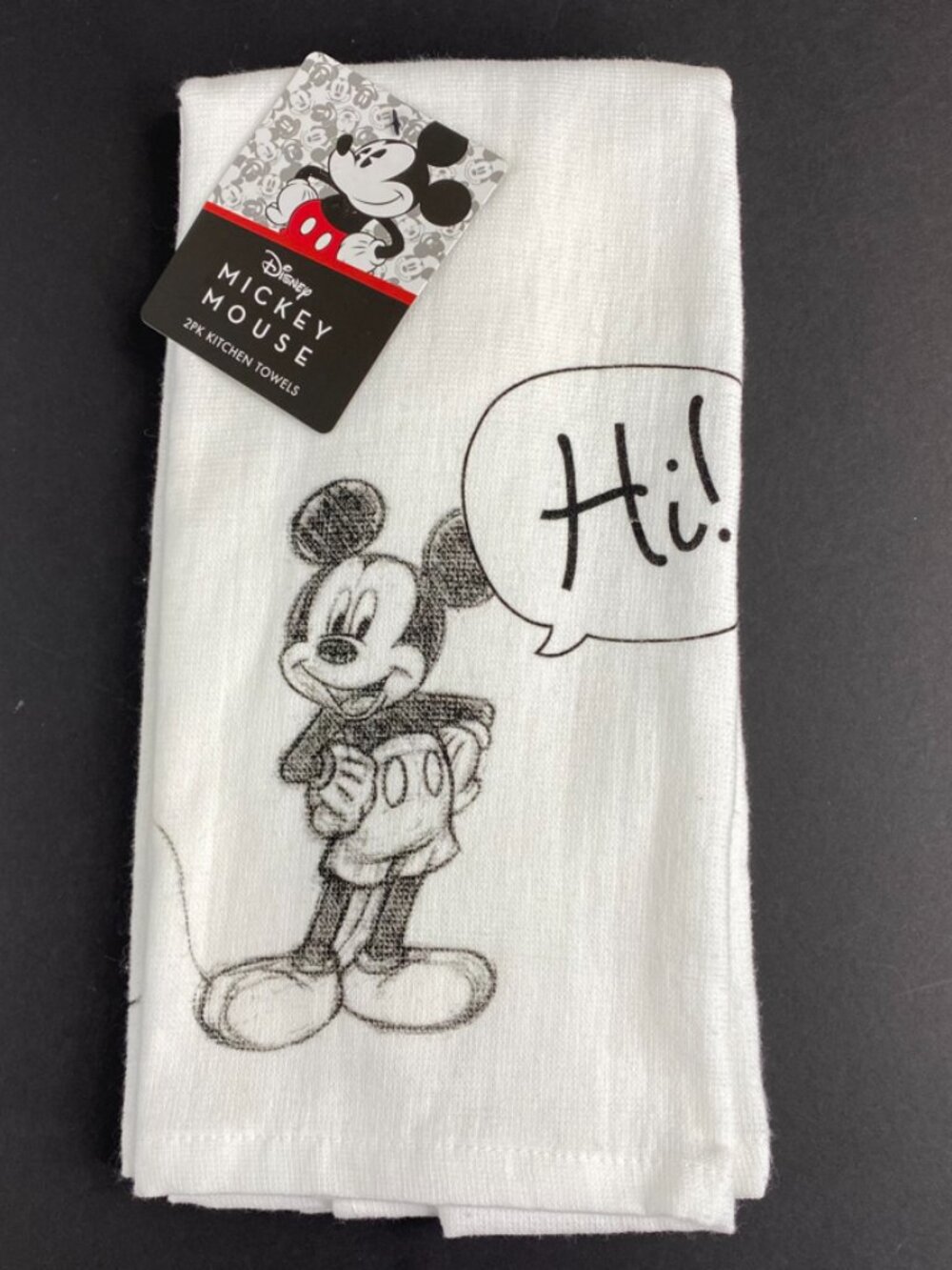 Disney Mickey Mouse Hi Bye Kitchen Towels